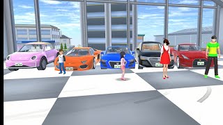 Sakura school simulator game Car Jumping 😎😀 [upl. by Nivalc]