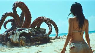 Friends struggle to survive against murderous beach sand  Horror Thriller  Full Movie HD [upl. by Matthews974]