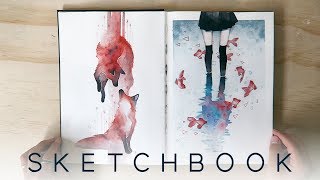 2017 Watercolor Sketchbook [upl. by Angadreme]