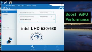 How to Optimization intel UHD 620 for Gaming  Boost Performance For Games [upl. by Valente]