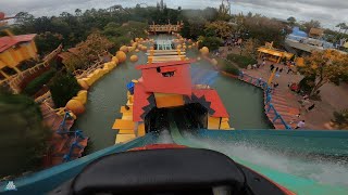 4K Dudley DoRights Ripsaw Falls POV  Islands of Adventure Universal Orlando 2024 [upl. by Enutrof]