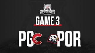 Cougars at Winterhawks Game 3  2024 WHL Playoffs Highlights [upl. by Alioz731]