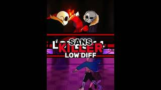 Dust vs Sans aus part 2 Killer Remake [upl. by Gere894]