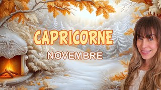 CAPRICORNE NOVEMBRE 2024  Le moment parfait pour concrétiser une union tardive   HOROSCOPE [upl. by Ballinger731]