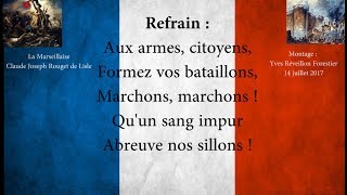 La Marseillaise  Paroles [upl. by Disario]