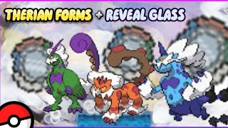 HOW TO GET THUNDURUS LANDORUSM AND TORNADOS THERIAN FORMS  REVEAL GLASS [upl. by Liryc]