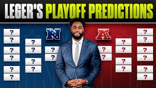 Former NFL Player predicts AFC amp NFC Playoff Teams  Early NFL Playoff Picture [upl. by Oliy]