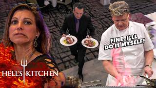 Chef Ramsays FURIOUS as Half the Charity Table Sends Back Their Food  Hells Kitchen Full Service [upl. by Afton]