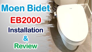 Moen 5Series Bidet EB2000  Installation  Review [upl. by Gisser]