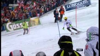 Marcel Hirscher 2 Lauf Schladming 2012 [upl. by Aenil]