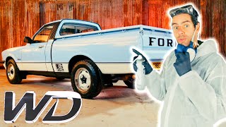 Elvis Restores A RARE Ford P100 Pickup Truck From South Africa  Wheeler Dealers [upl. by Fates]