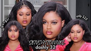 25 LATISHA DUPE  Sensationnel Synthetic Hair Dashly HD Lace Front Wig  LACE UNIT 32 [upl. by Dori105]