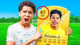 I Made Kid Ronaldo Take A Pro Football Test How Good is he [upl. by Vladamir111]