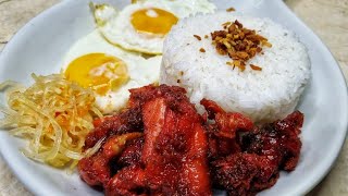 Homemade Chicken Tocino Recipe [upl. by Liauqram]