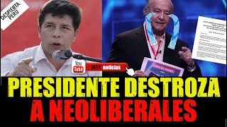 GOLPE MORTAL A GOLPISTAS  PRESIDENTE CASTILLO CONTRAATACA quotPROPONE REFERENDUM CAMBIO CONSITUCIÓNquot [upl. by Leone]