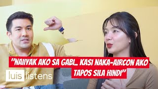 LUIS LISTENS TO JENNICA GARCIA Nakakaiyak na nakaaircon po ako tapos sila hindi  Luis Manzano [upl. by Vallie]