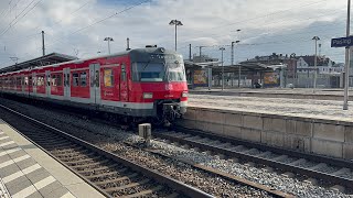 BR420 als S3 nach Mammendorf in MünchenPasing  SBahn München [upl. by Arukas]