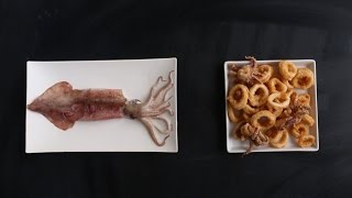 How to Prepare Squid for Crispy Fried Calamari  Kitchen Conundrums with Thomas Joseph [upl. by Candida]