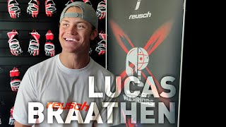 Lucas Braathen Interview  Reusch Worldcup Warriors [upl. by Yaj]