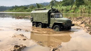 MY TROOPS STRUGGLE  WPL B36 Military RC Truck [upl. by Werner]