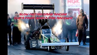 Santa Pod Raceway Main Event 2019 Slow Motion Video Clips  UKDRN [upl. by Trueman]