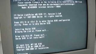 ArchLinux Booting from HP Proliant DL380 G5 [upl. by Yemar]