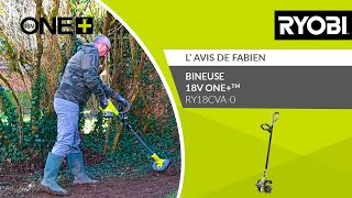 BINEUSE 18V ONE™ RY18CVA0 RYOBI®  L’avis de Fabien [upl. by Arraic529]