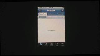 Get Facebook on your iPhone 3G [upl. by Arriet585]