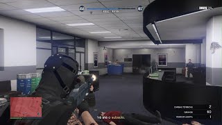 GTA5  Casino Heist Agressive 2 players [upl. by Remmus]