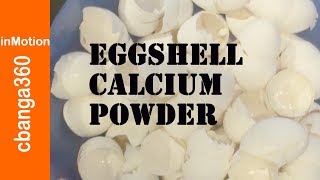 🔴 Best Method Making Eggshell CALCIUM Powder ASMR [upl. by Ynez187]