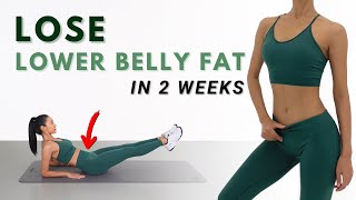 LOSE LOWER BELLY FAT in 2 weeks  10 MIN Lower Abs Workout [upl. by Shirl591]