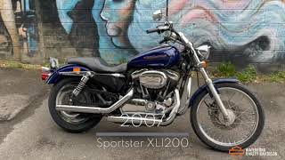 2007 HARLEYDAVIDSON XL1200 [upl. by Kihtrak]