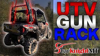 UTV GUN RACK INSTALL amp REVIEW StarKnightMT [upl. by Novj]