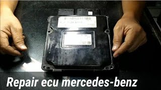 Repair ecu mercedesbenz [upl. by Wichman529]