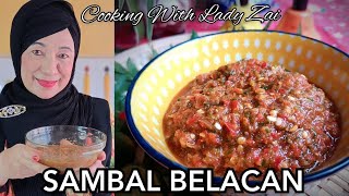 Rahsia Sambal Belacan  Secret recipe translated to English Chinese amp Arabic [upl. by Eeimaj]