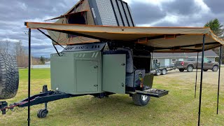 Kingdom Camping Overland trailer is a game changer [upl. by Elraet410]