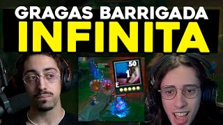 GRAGAS COM BARRIGADA INFINITA YODA VS SUPER SERVER PIJACK MAIN RIVENRENECRODILO LEAGUE OF LEGENDS [upl. by Jacob]