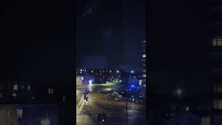 Chester bus station controlled explosion after bomb threat [upl. by Ydnyl]