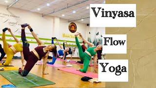 Vinyasa flow yoga beginner to advance  full body yoga flow kalpeshyoga  kalpesh yoga  yoga [upl. by Ranit]