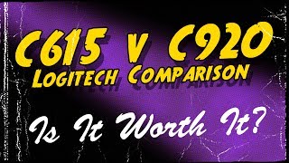 Logitech C615 vs C920 Is the Upgrade Worth It [upl. by Asirrom]