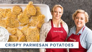 How to Make the Absolute Best Crispy Parmesan Potatoes [upl. by Otsuaf]