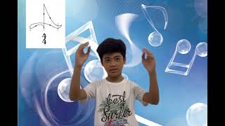 MUSIC Conducting Gestures in Time Signatures 24 34 44 and 68 [upl. by Ziana]