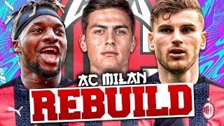 REBUILDING AC MILAN FIFA 21 Career Mode [upl. by Robers427]