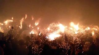 Festa Major Granollers 2016  Granollers  Correfoc Blancs  Blaus  Porxada  Patum [upl. by Root194]