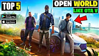 quot5 Best OpenWorld Games Similar to GTA 5  Dont miss  🔥quot [upl. by Ainolloppa]