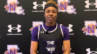 WBB  Nia Hardison talks about excitement for new season and leadership role this year [upl. by Stoeber956]