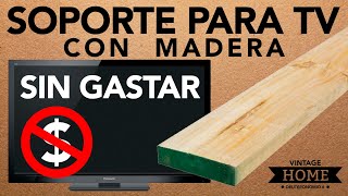 Soporte para Tv sin gastar  2020 [upl. by Eidak579]