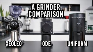 XeoLeo Vs Fellow Ode Vs Wilfa Uniform A Grinder Comparison [upl. by Aillimat]