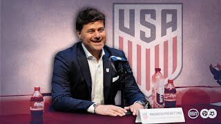 Mauricio Pochettino  USMNT Introductory Press Conference [upl. by Odilo]