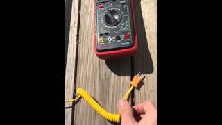 Home Made Pyrometer [upl. by Hatnamas]